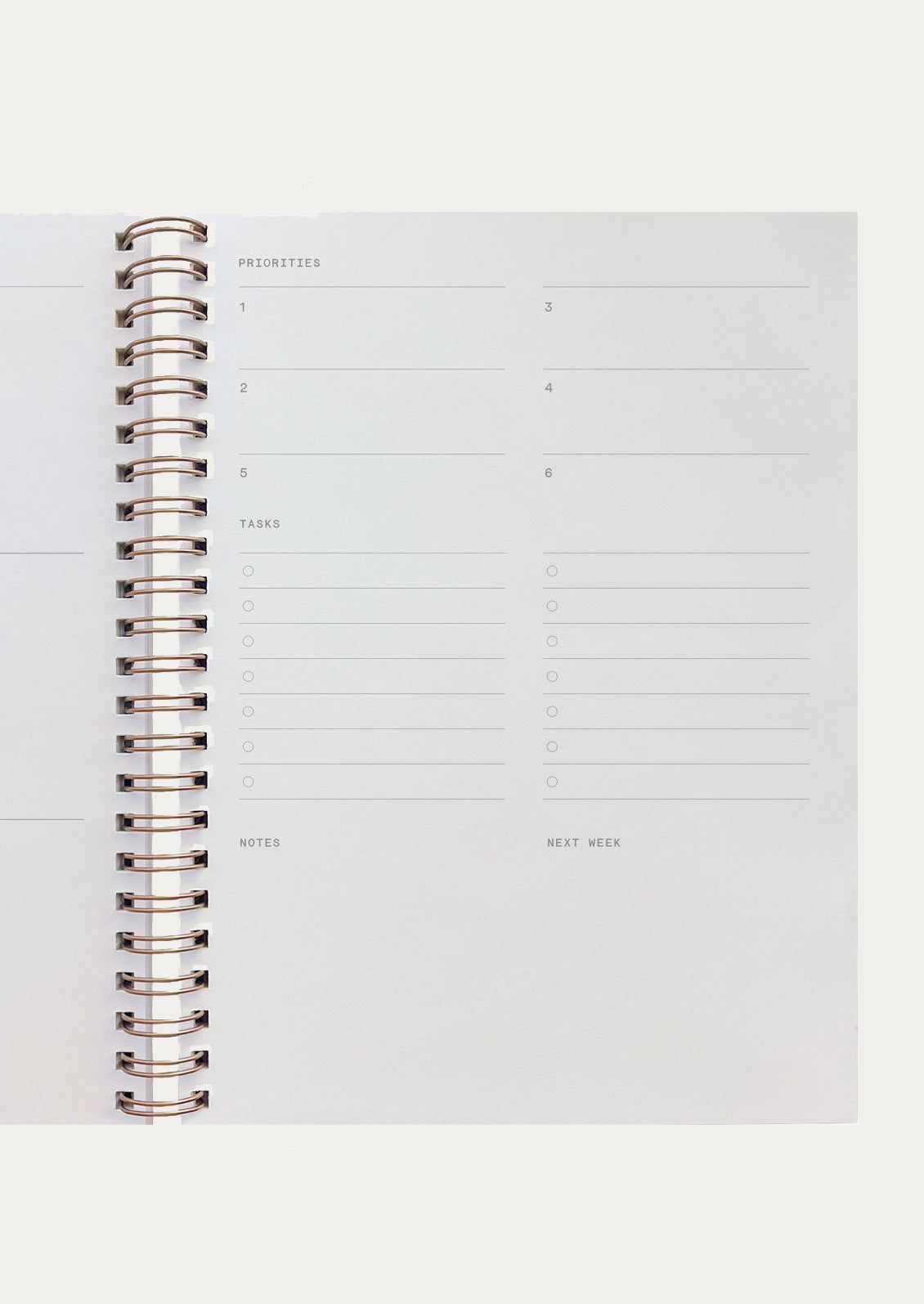 Interior planner pages for planning out to do list.