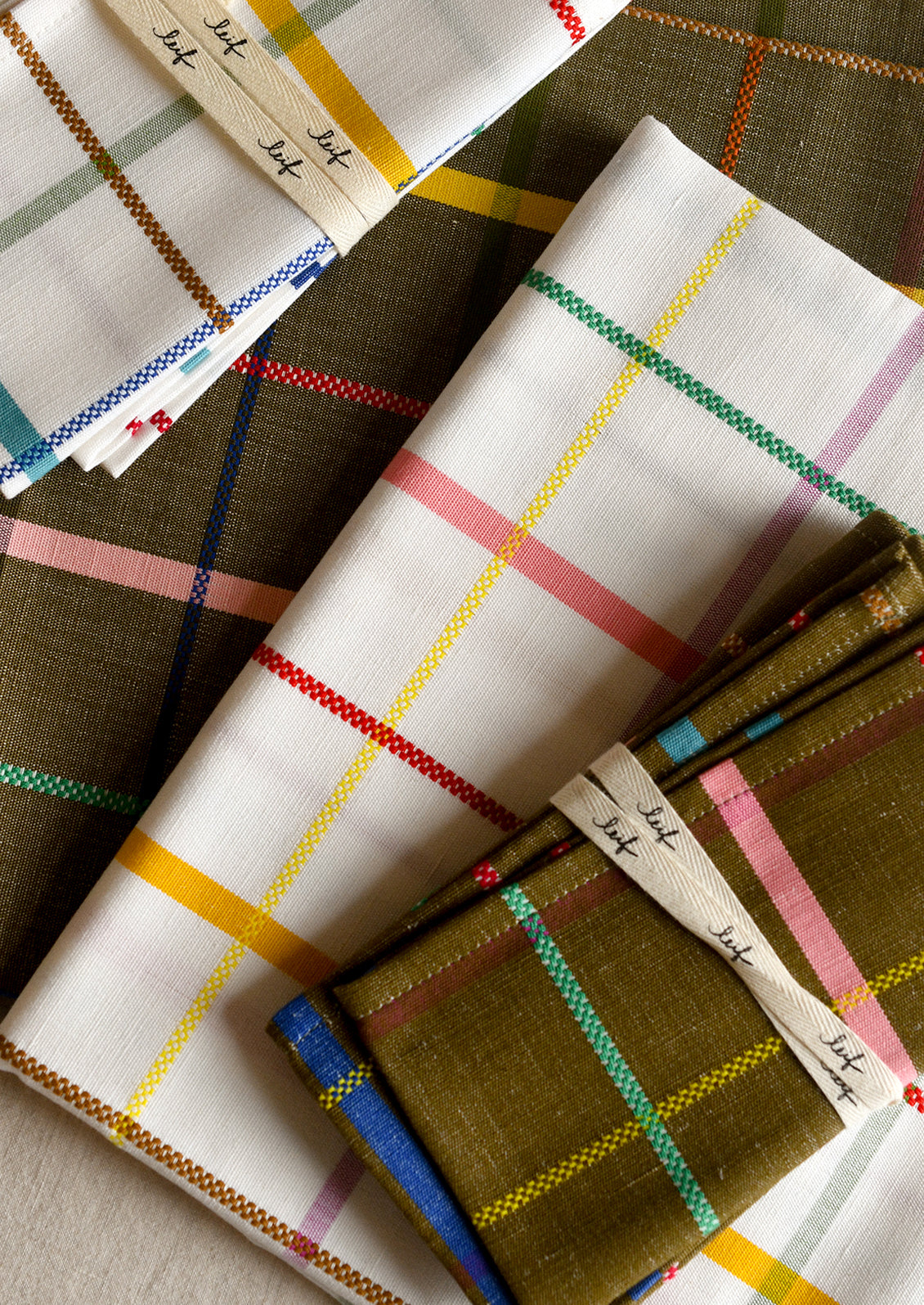 Studio Check Napkin Set