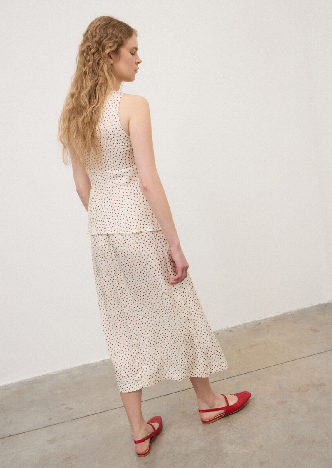 Fragola Printed Slip Skirt