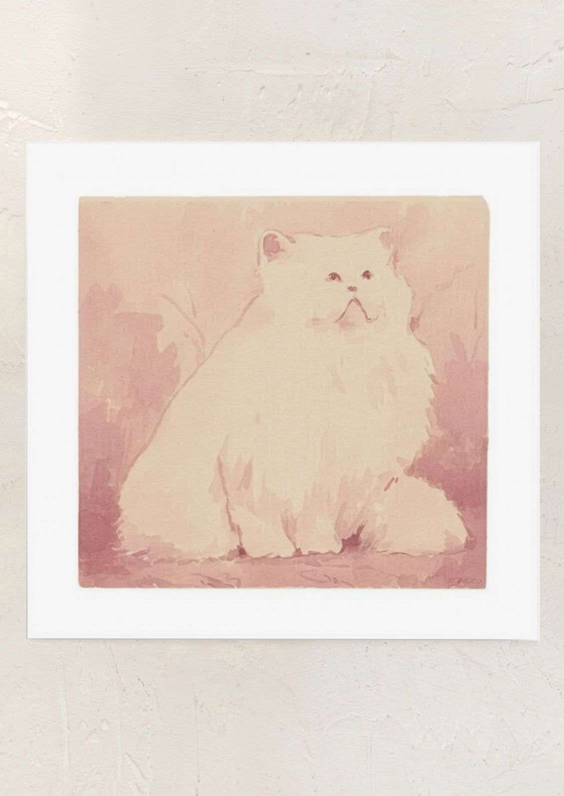 Persian Cat Print