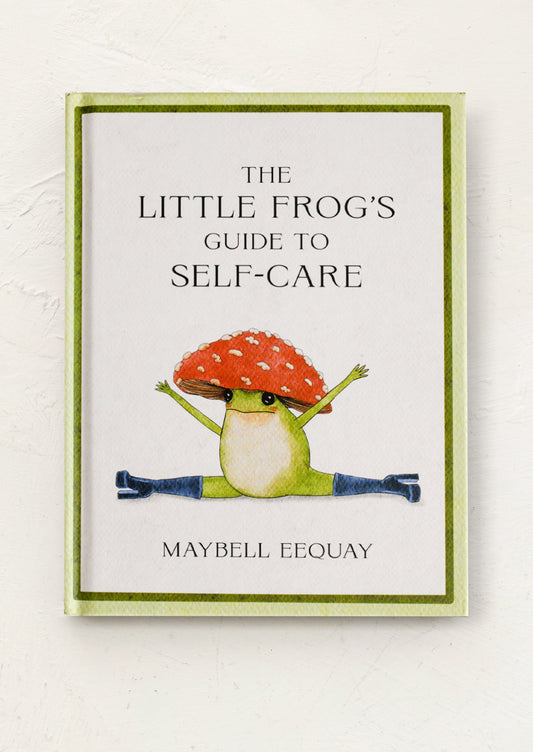 A little book titled "The Little Frog's Guide To Self Care".