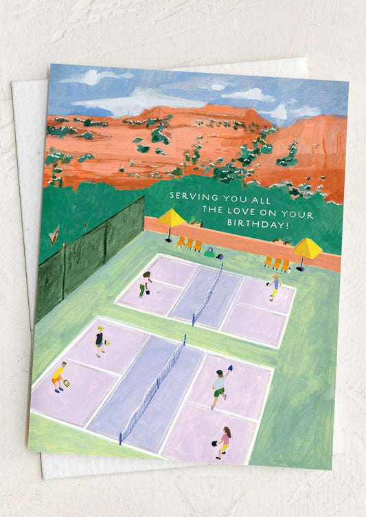 Serving Love Birthday Card