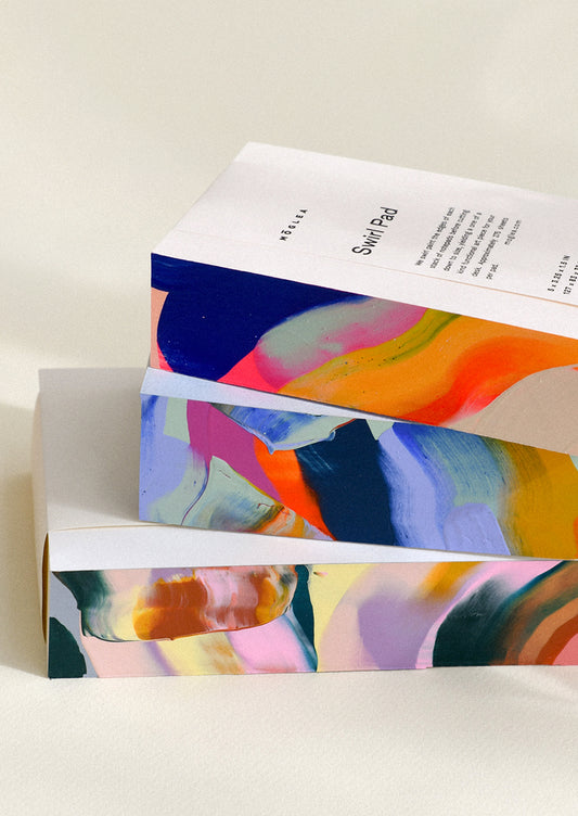 Chunky painted noteblocks in assorted colors.