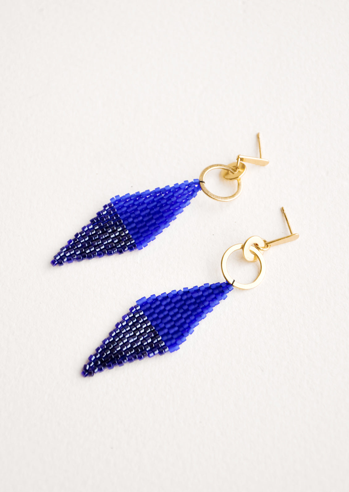 Harlequin Earrings in Cobalt - LEIF