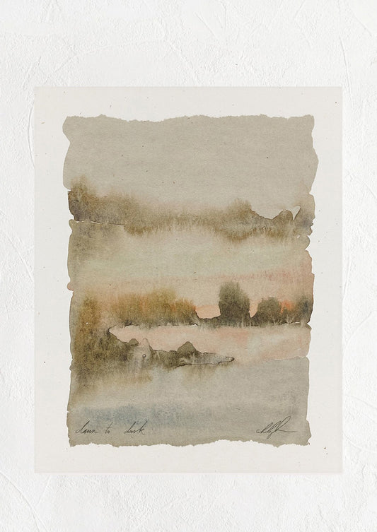 Dawn to Dusk Print