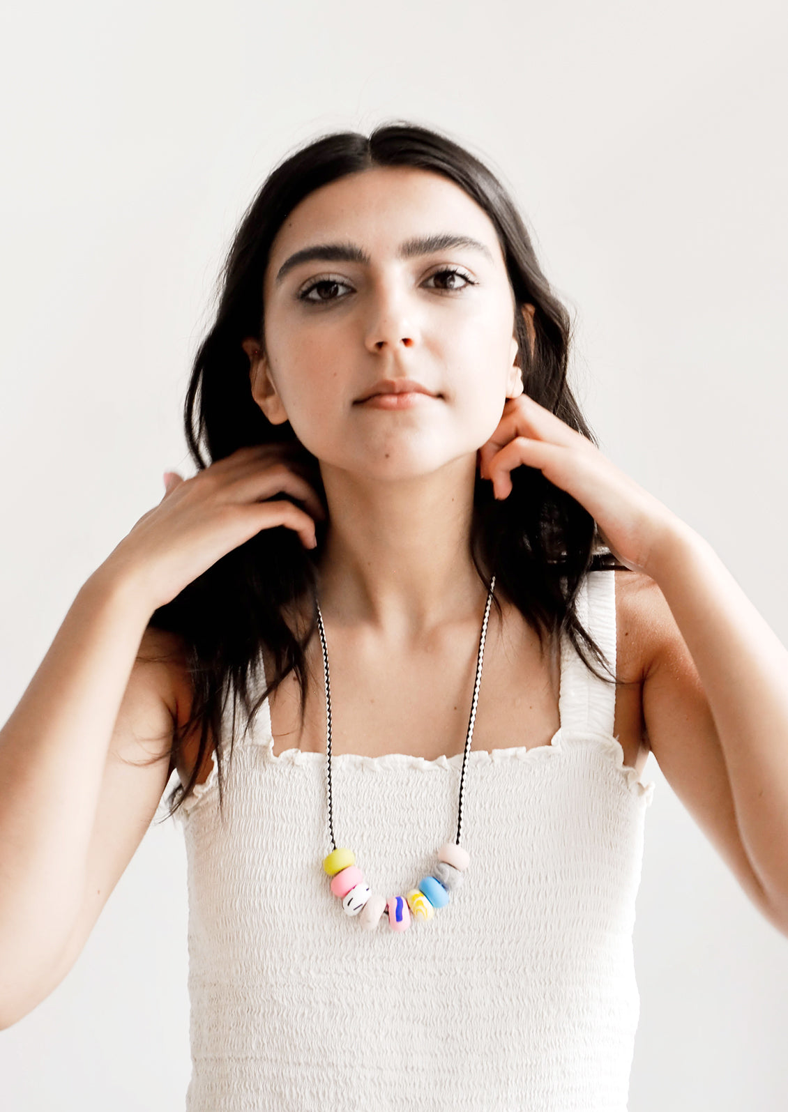 Disco Rose Necklace in  - LEIF