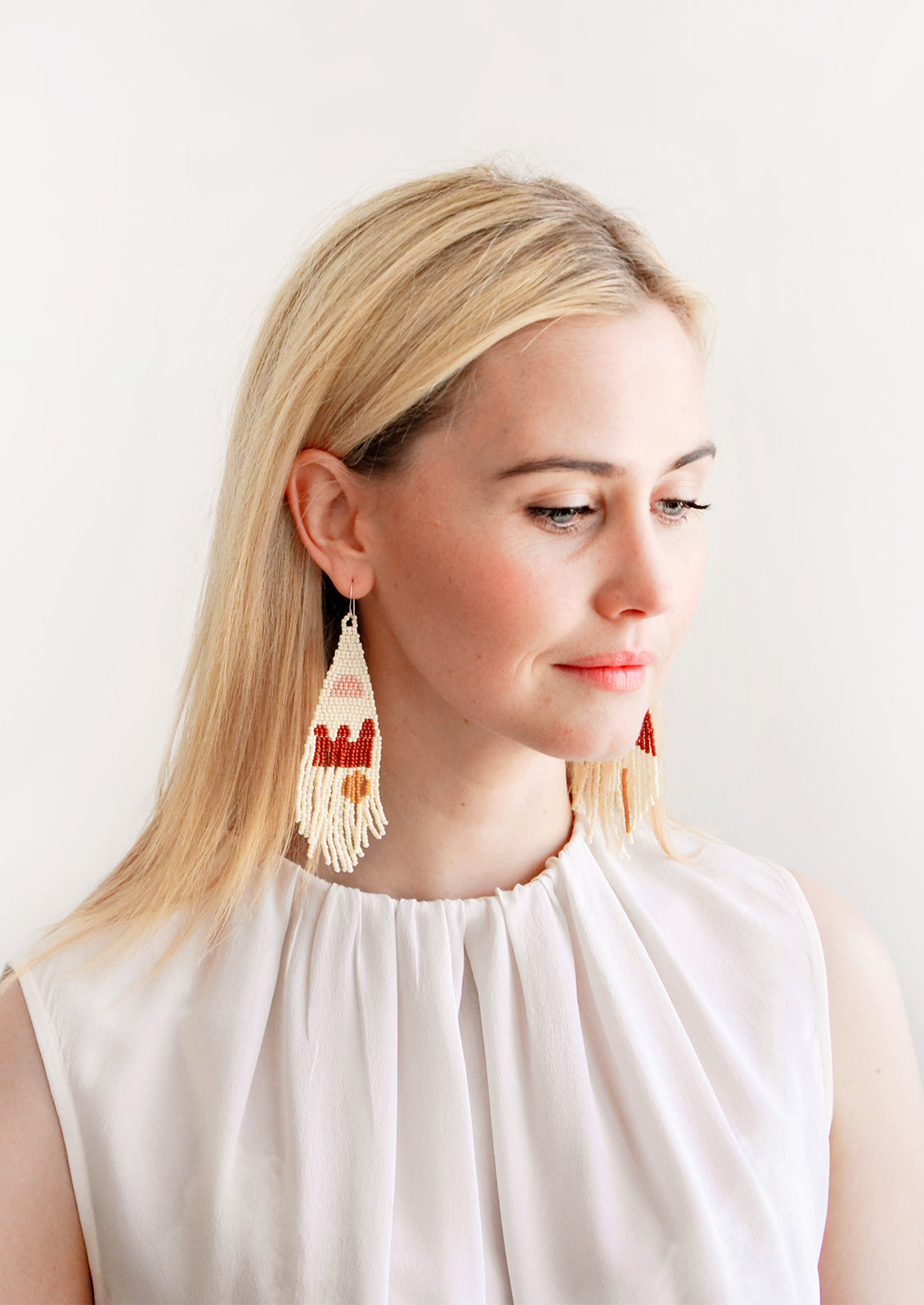 Licks of Morning Dew Earrings in  - LEIF