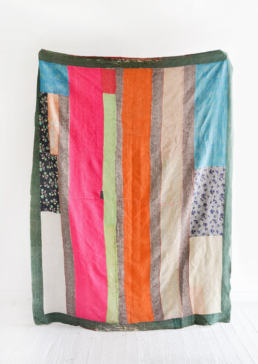 Vintage Patchwork Quilt No. 15 in  - LEIF