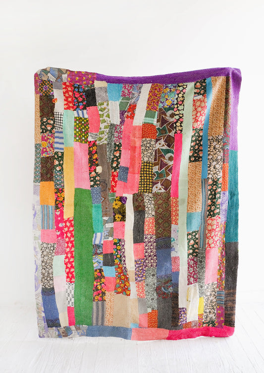 Vintage Patchwork Quilt No. 17 in  - LEIF