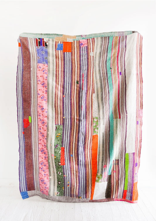 Vintage Patchwork Quilt No. 9 in  - LEIF