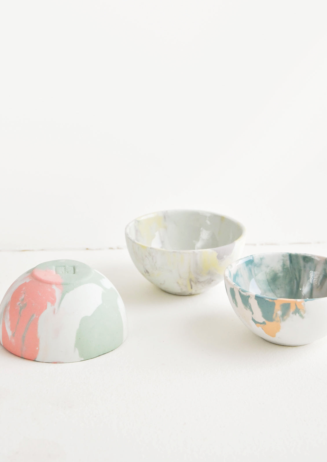 Pressed Porcelain Bowl in  - LEIF