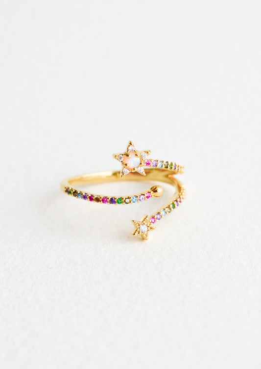 Rainbow Galaxy Ring in  - LEIF