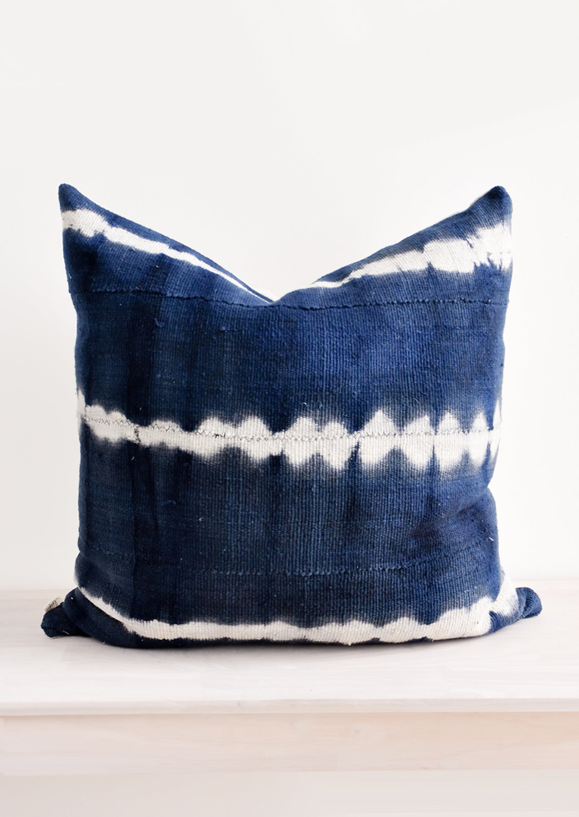 Shibori Mudcloth Pillow in  - LEIF