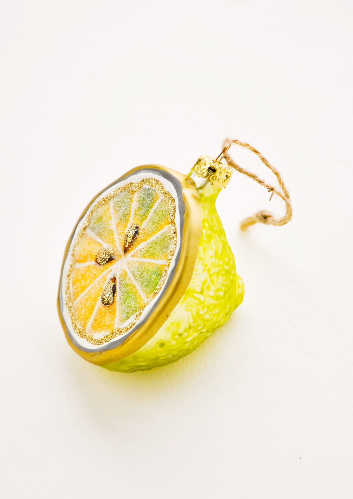 Sliced Lime Ornament in  - LEIF
