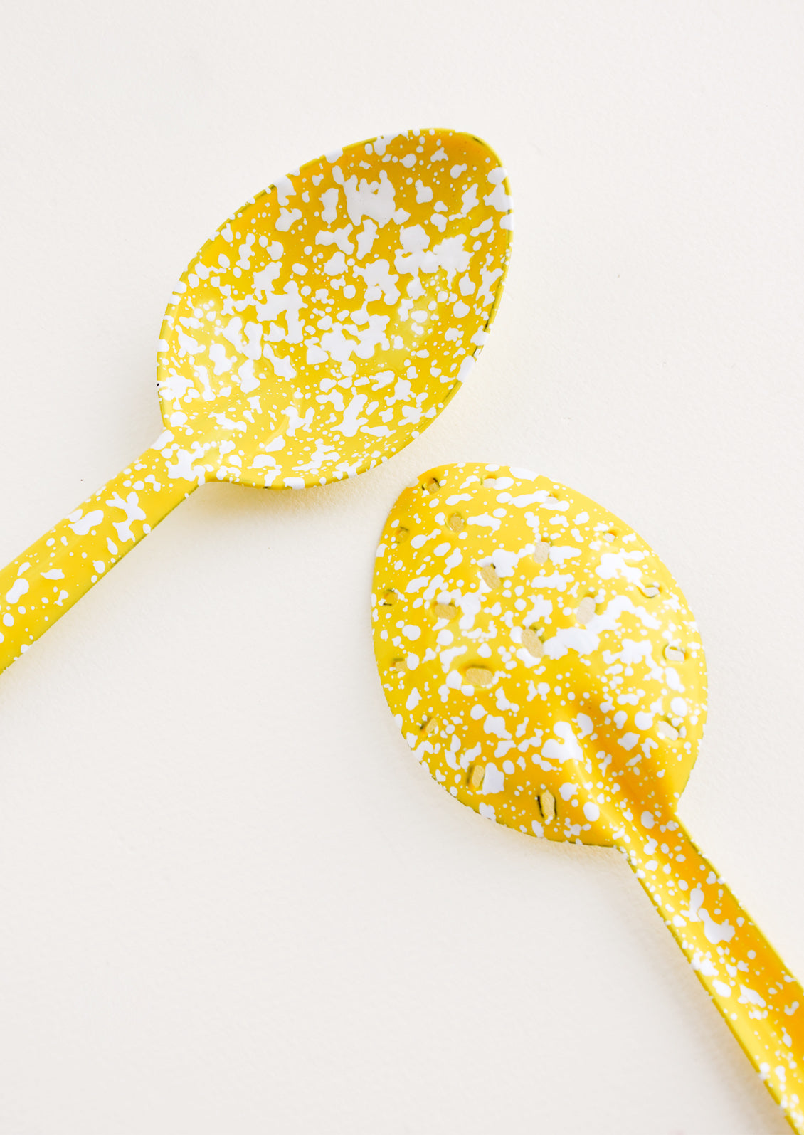 Sun Splatter Enamel Serving Set in  - LEIF