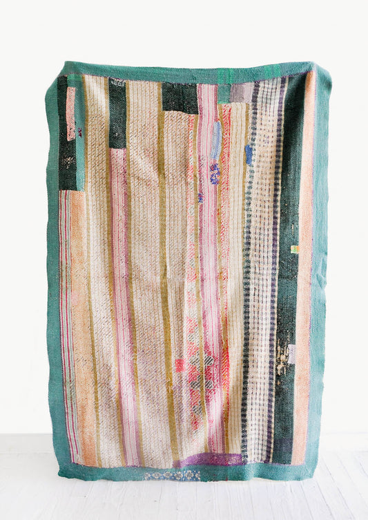 Vintage Patchwork Quilt No. 7 in  - LEIF