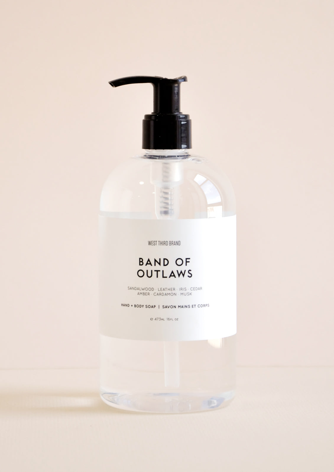 West Third Hand & Body Soap in Band of Outlaws - LEIF